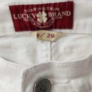 Lucky Brand Crisp White Denim